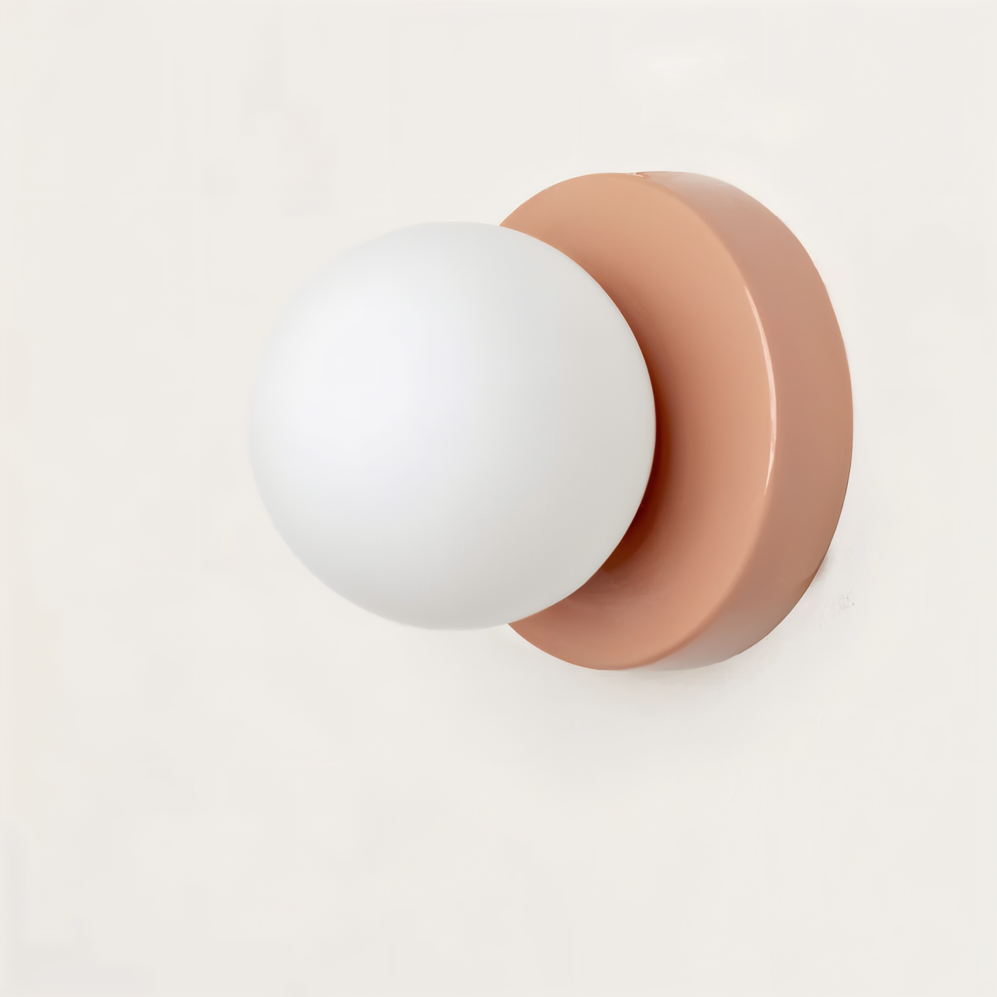 Elegant Glass Globe LED Wall Lamp