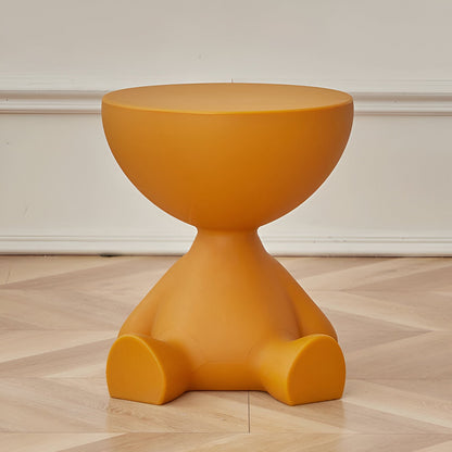 Elegant Round Wood Coffee Table for Living Room