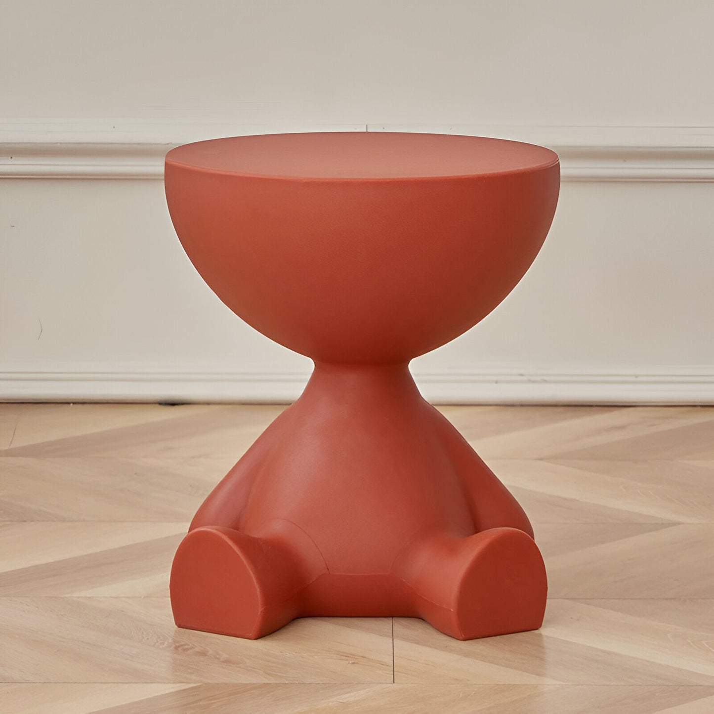 Elegant Wooden Round Coffee Table
