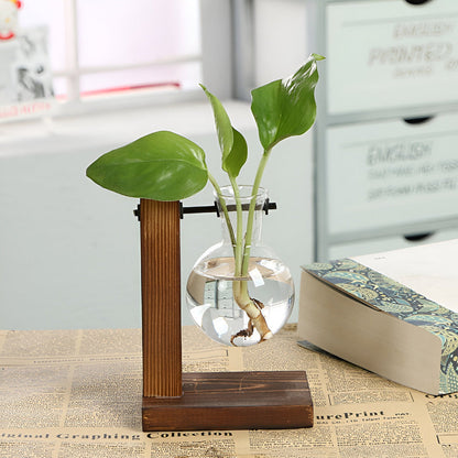 Natural Wood Indoor Herb Planter - Fesara