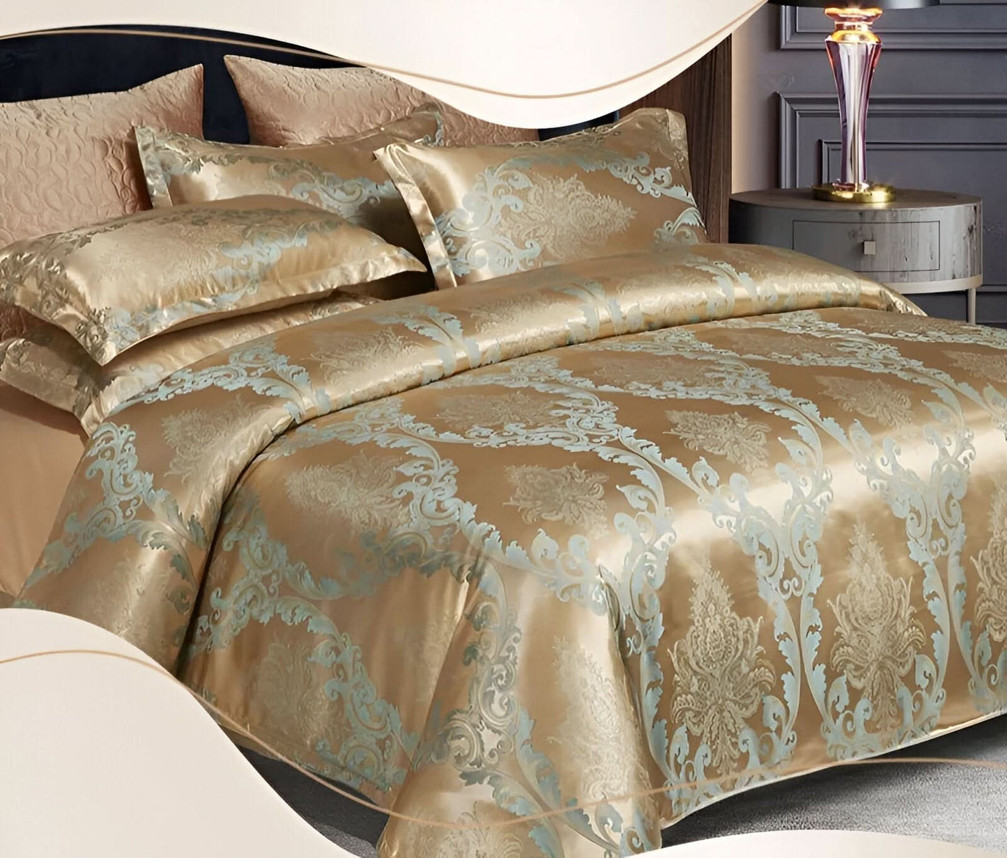 Luxurious Soft Satin Bedding Set