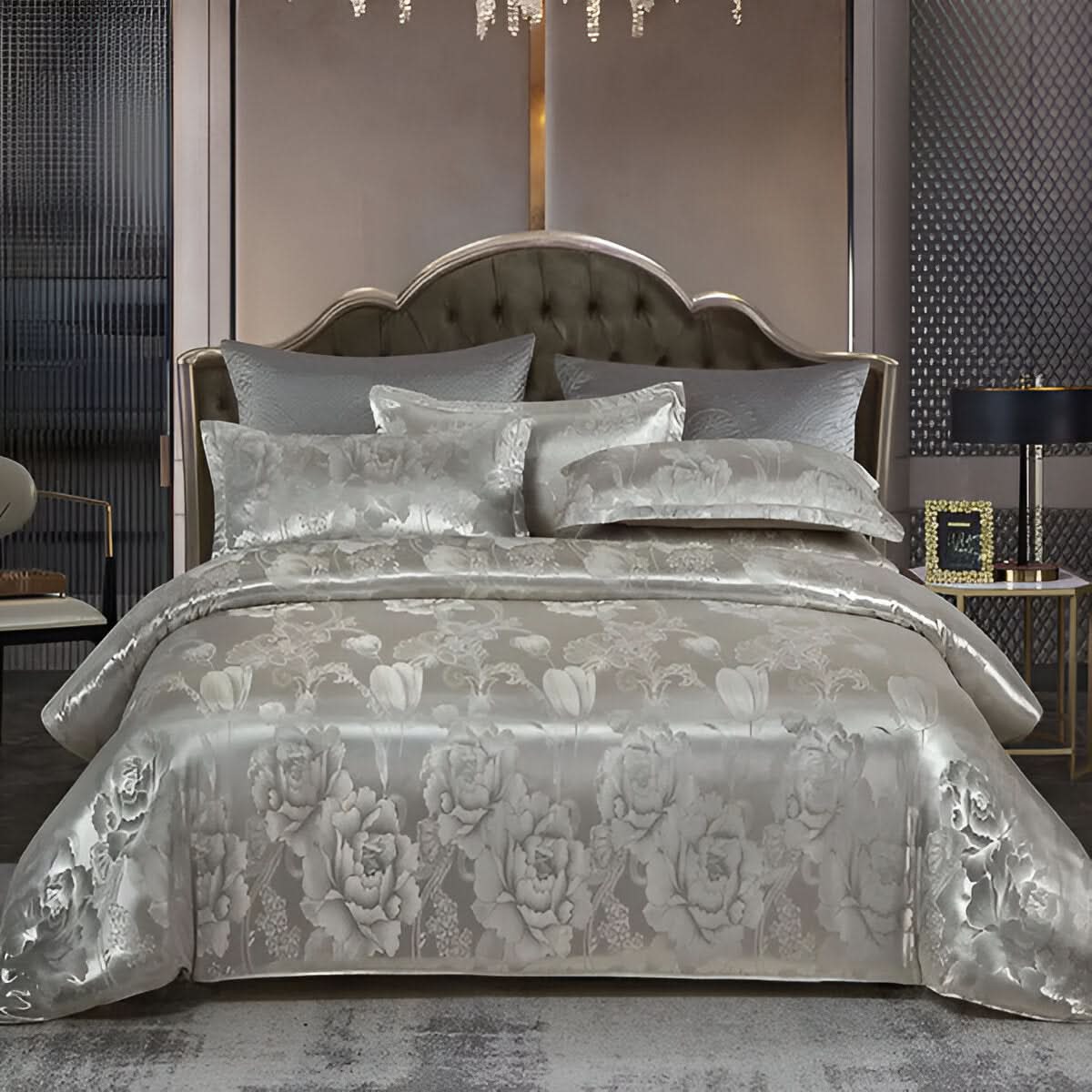 Luxurious Soft Satin Bedding Set - Fesara