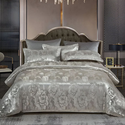 Luxurious Soft Satin Bedding Set - Fesara