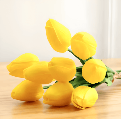 Beautiful Artificial Tulip Flower Arrangements Set of 6