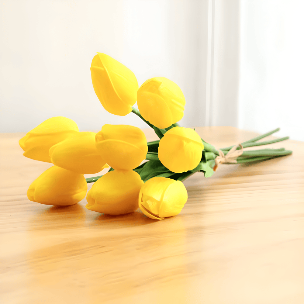 Beautiful Artificial Tulip Flower Arrangements Set of 6