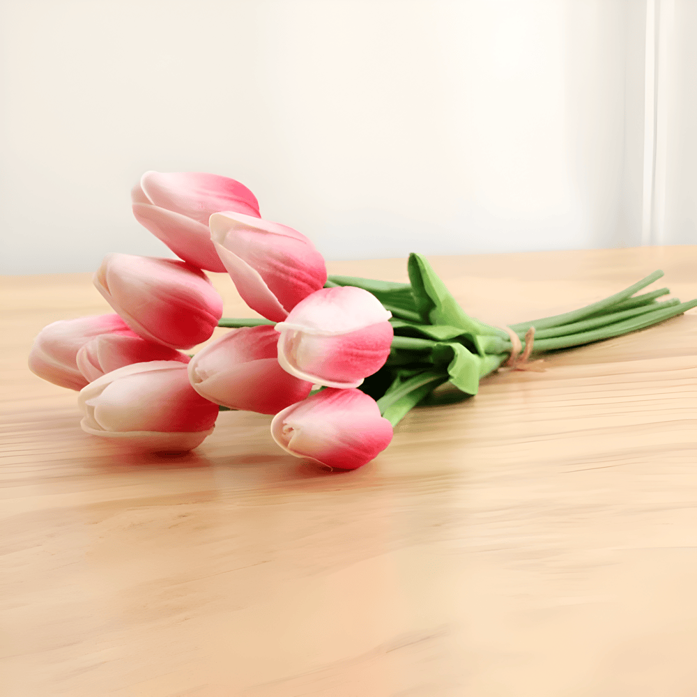 Beautiful Artificial Tulip Flower Arrangements Set of 6