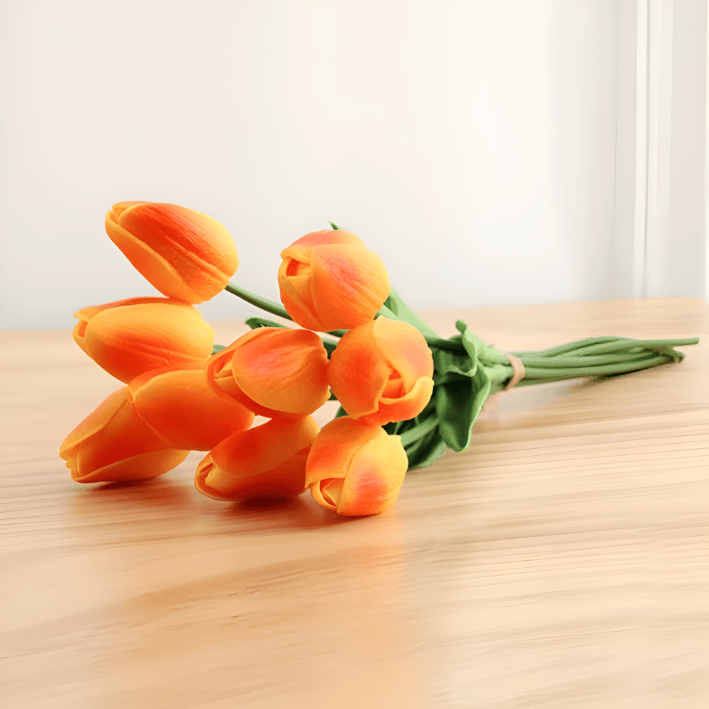 Beautiful Artificial Tulip Flower Arrangements Set of 6