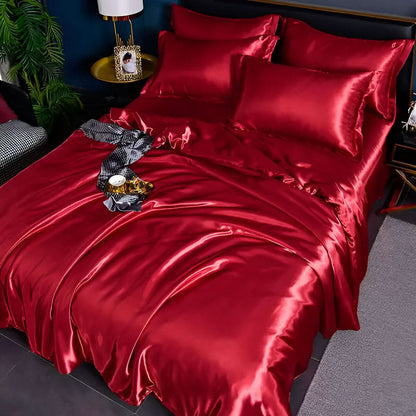 Luxurious Soft Silk Comforter Set