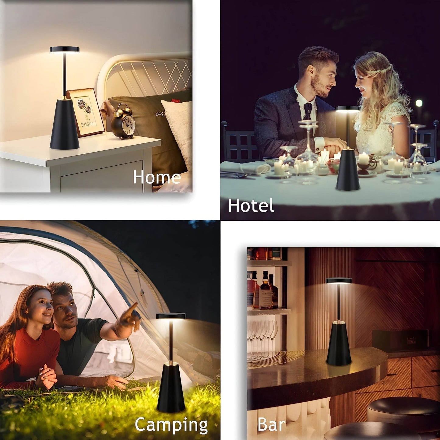 Elegant Wireless Dimming Desk Lamp