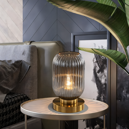 Scandinavian Style Glass Table Light