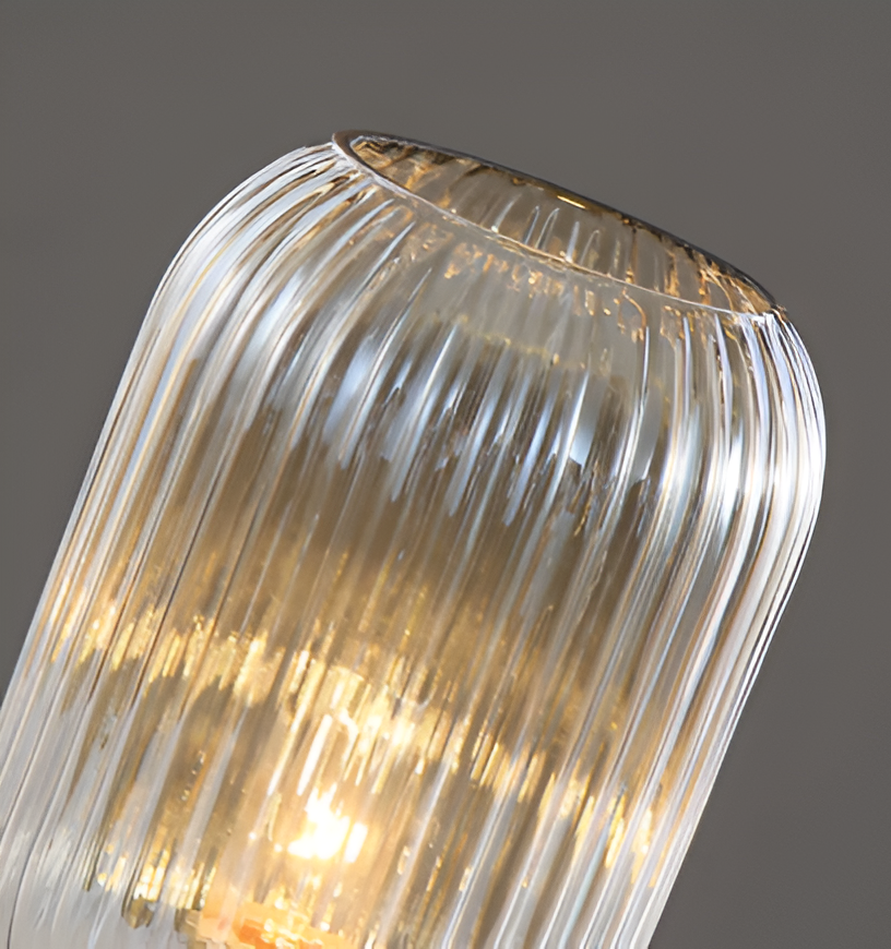 Scandinavian Style Glass Table Light