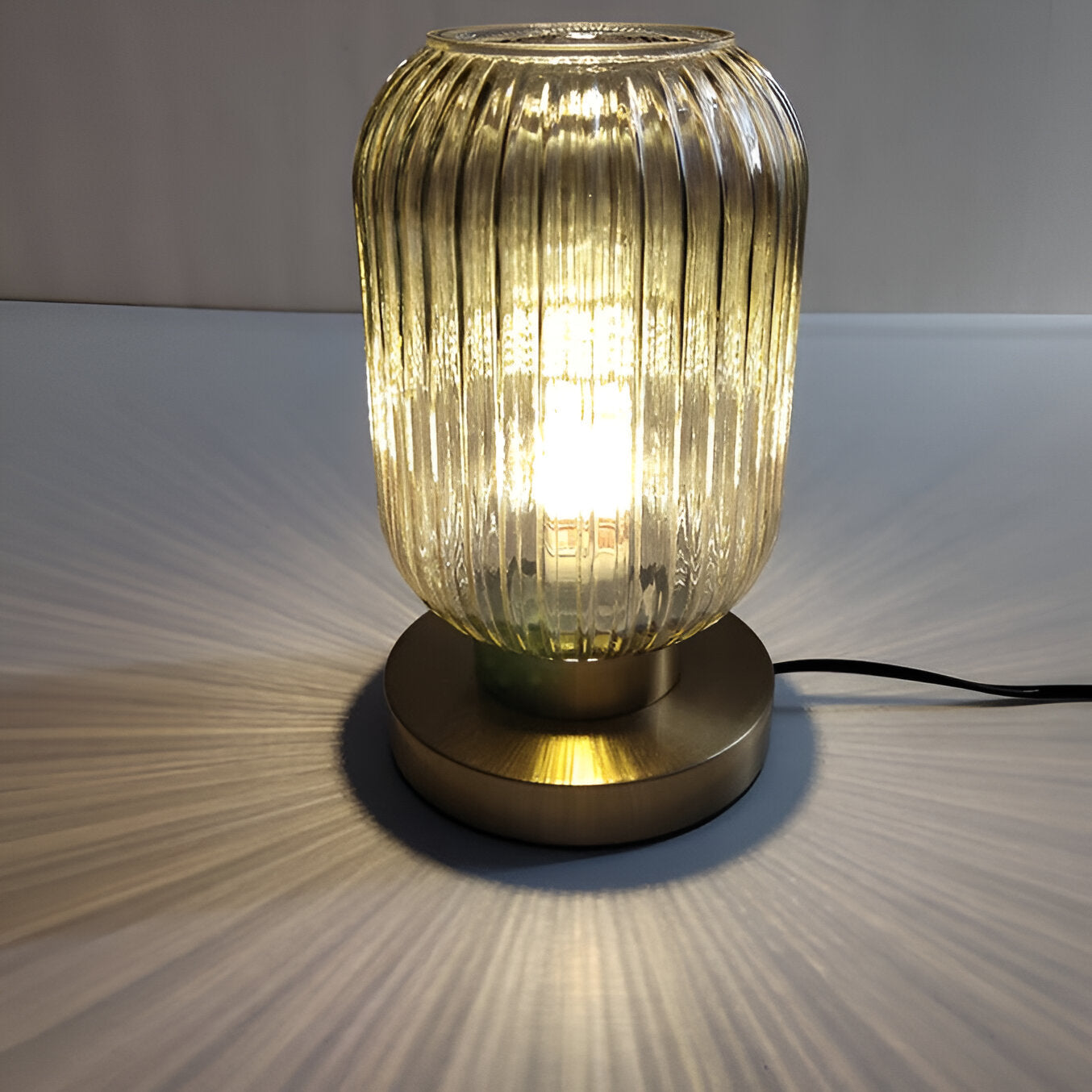 Scandinavian Style Glass Table Light