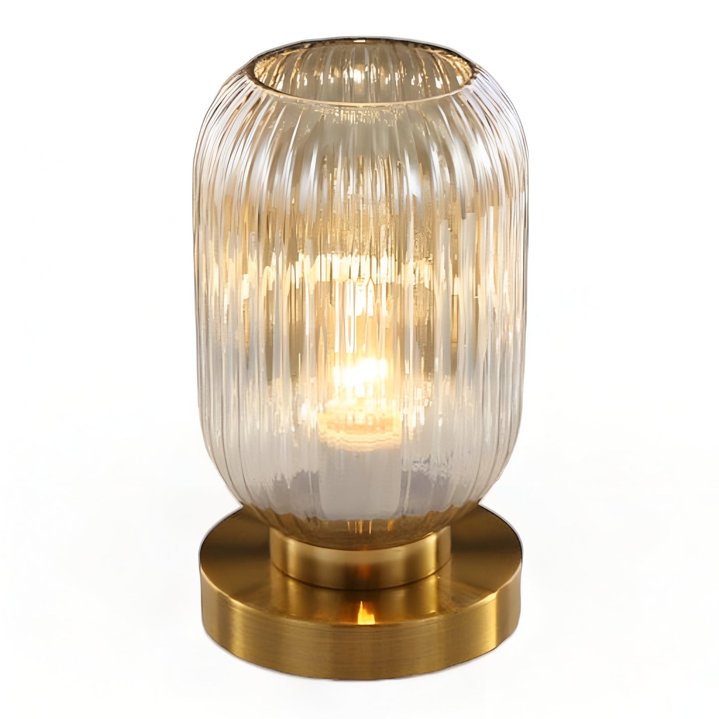 Scandinavian Style Glass Table Light