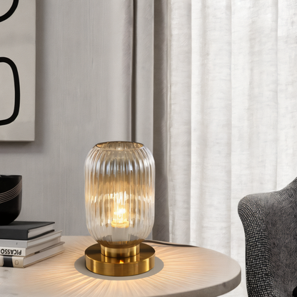 Scandinavian Style Glass Table Light