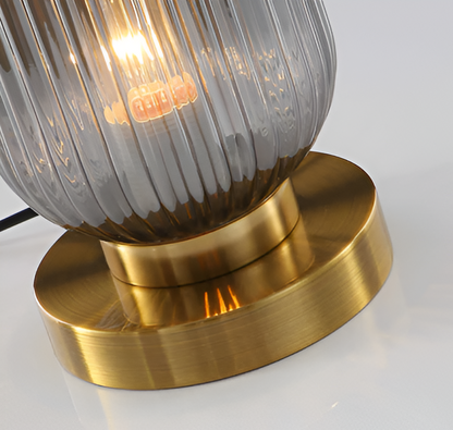 Scandinavian Style Glass Table Light