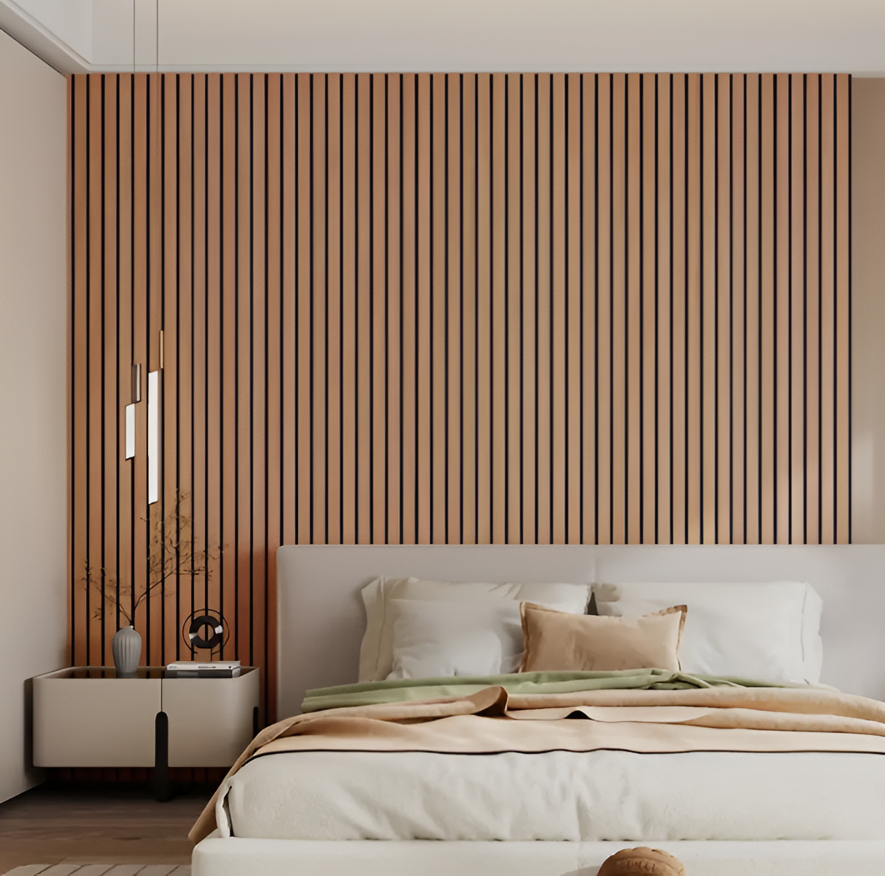 Peel & Stick Wood Grain 3D Wall Panel