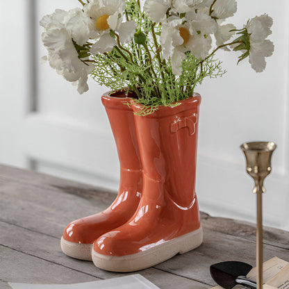 Fesara | Elegant Boot Shaped Planter Vase