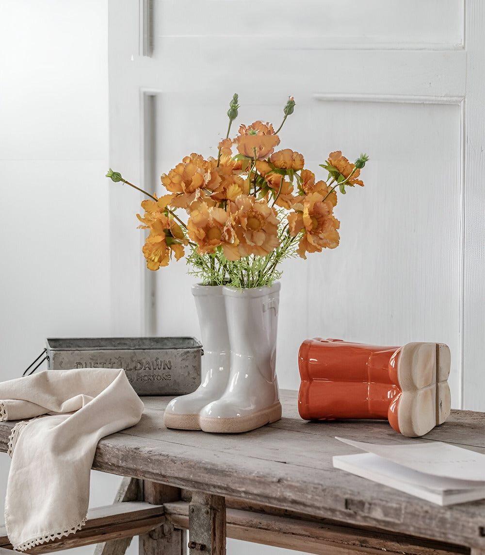 Fesara | Elegant Boot Shaped Planter Vase