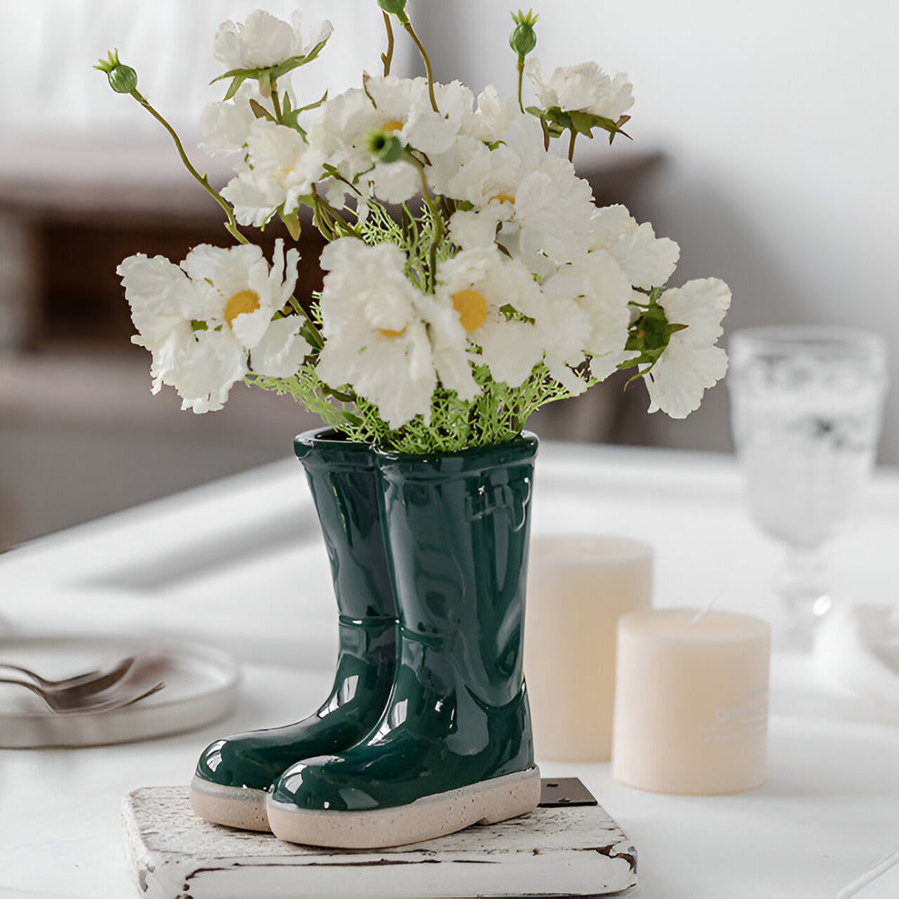 Fesara | Elegant Boot Shaped Planter Vase