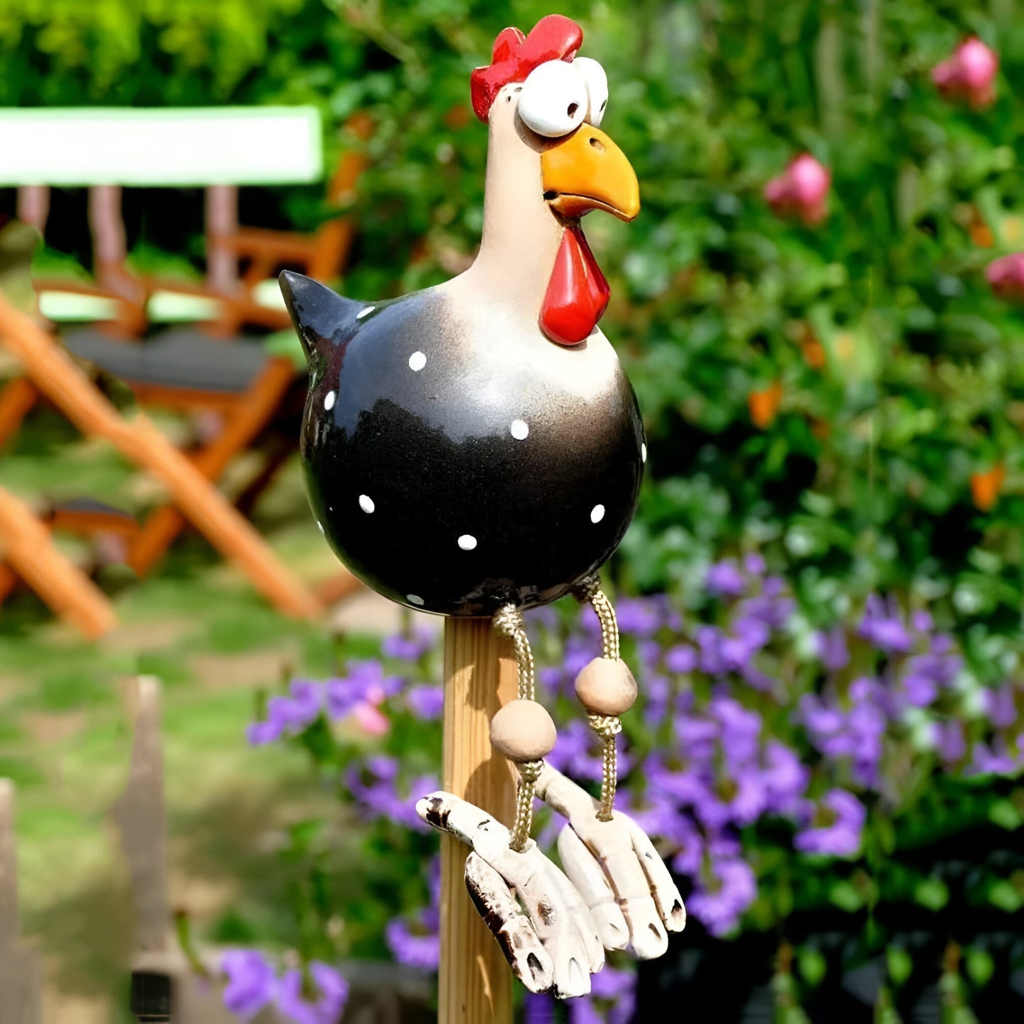 Fesara | Large Outdoor Garden Statue with Big Eyes