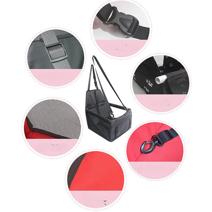 Portable Pet Booster Seat - Waterproof and Secure