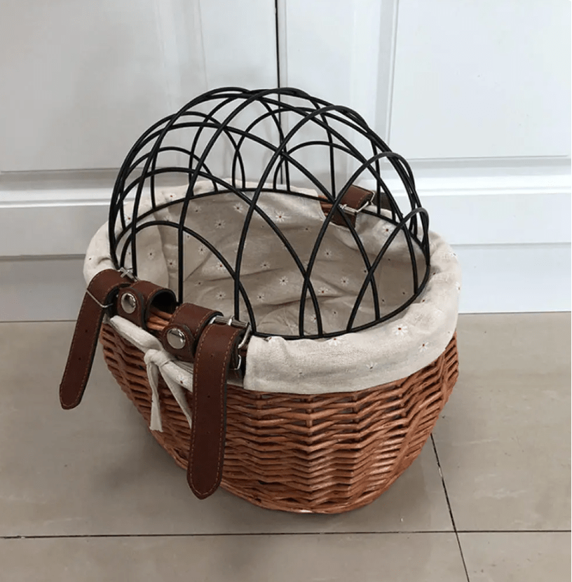 Durable Pet Bike Carrier Basket
