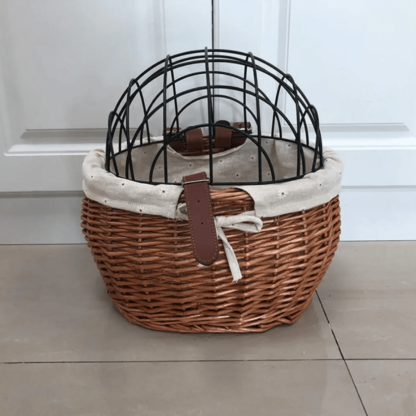 Durable Pet Bike Carrier Basket