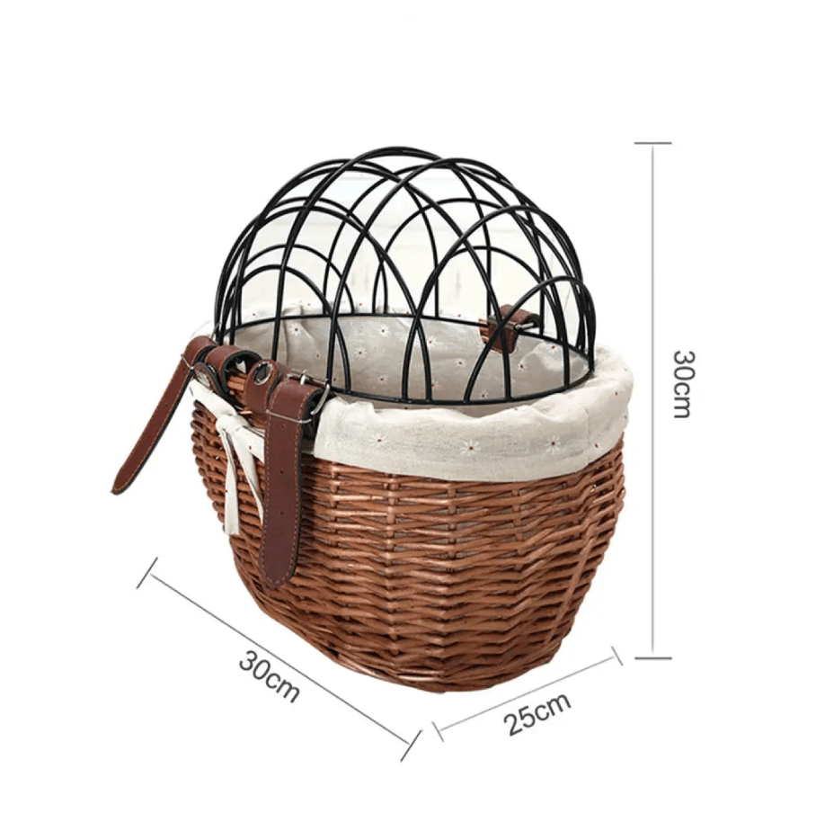 Durable Pet Bike Carrier Basket