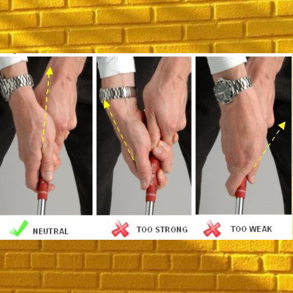 Golf Grip Trainer Aid Device