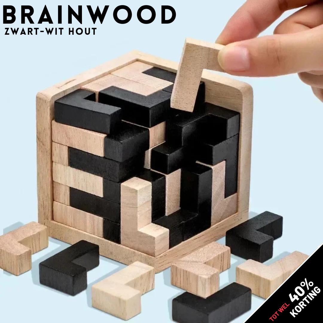 Natural Wood Stacking Game for Kids and Adults - Fesara