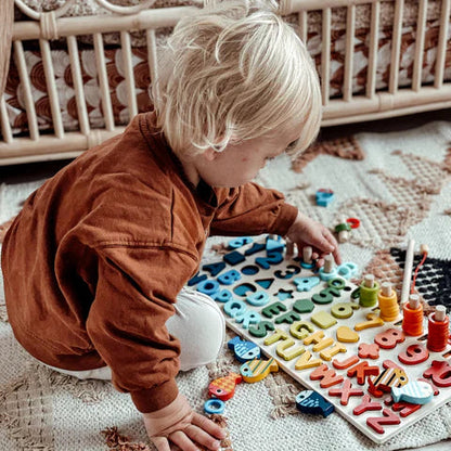 Educational Wooden Learning Board