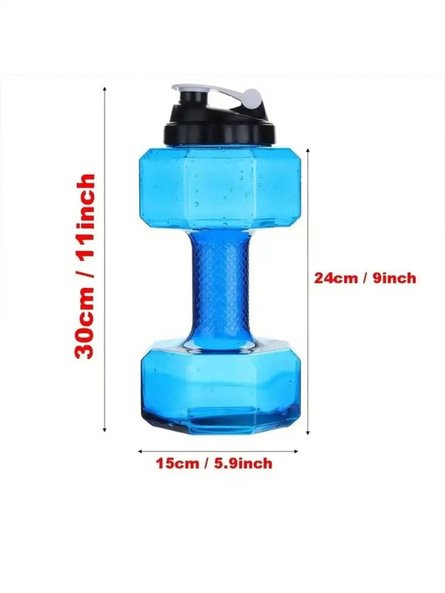 Hydraflex – Dumbbell water bottle 550ml for fitness & everyday use | 2-in-1 design 7