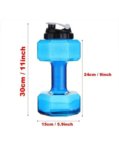 Hydraflex – Dumbbell water bottle 550ml for fitness & everyday use | 2-in-1 design 7