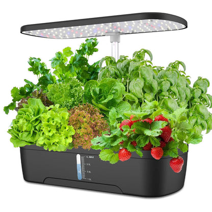 Smart Indoor Herb Garden with 12 Plant Pods - Fesara