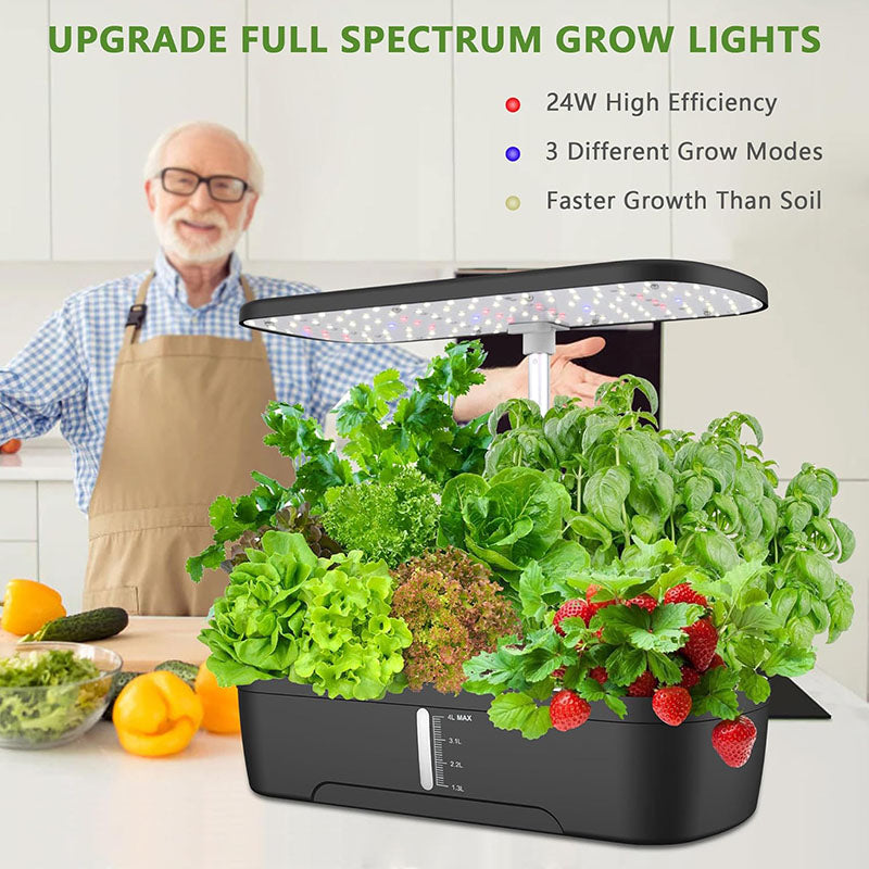 HydroBloom | Innovative Indoor Hydroponic Garden System with 12 Pods 4