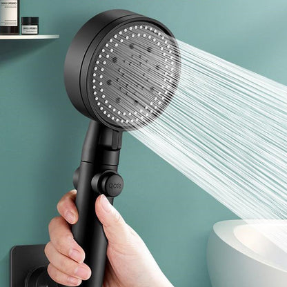 Low Flow Spa Shower Head with Adjustable Settings