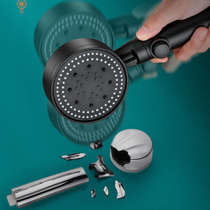 Low Flow Spa Shower Head with Adjustable Settings
