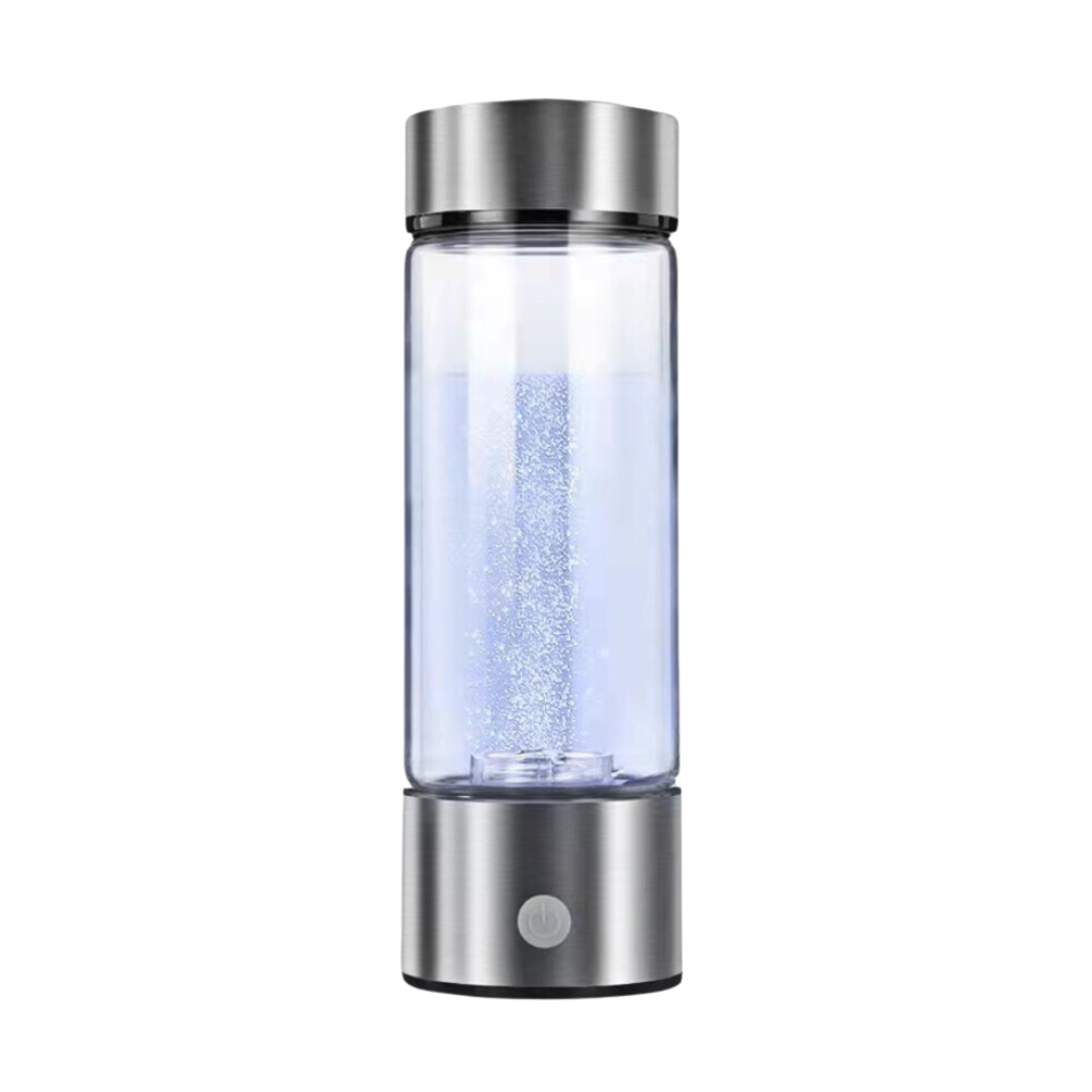 Pure Hydrate Glass Water Bottle with Built-in Filter - Fesara