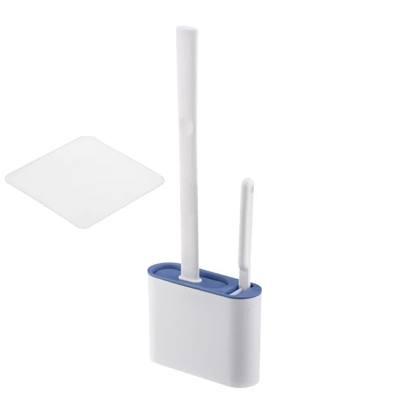 HygieneFlex | Ergonomic Silicone Toilet Brush with Wall Mounted Holder 5