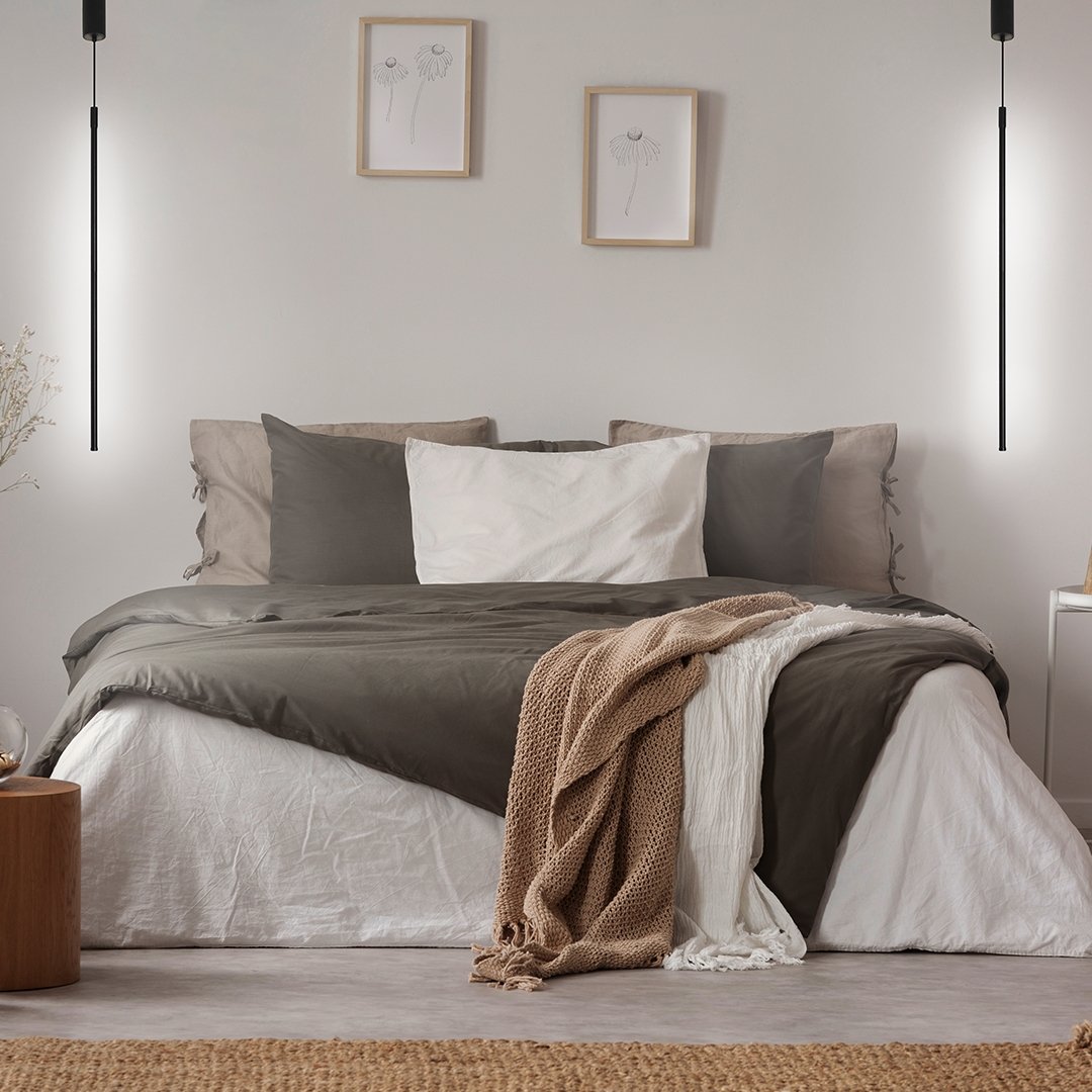 Bright Dimmable LED Hanging Light with Remote