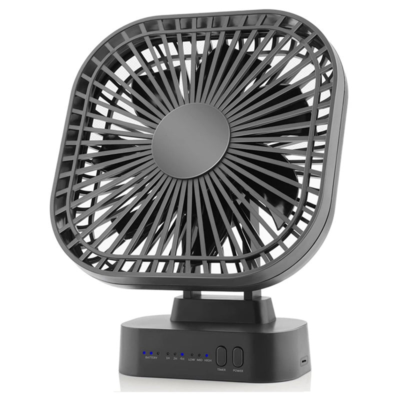 Portable Rechargeable Mini USB Desk Fan - Fesara