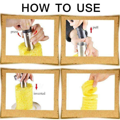 Easy Fresh Pineapple Slicer Tool