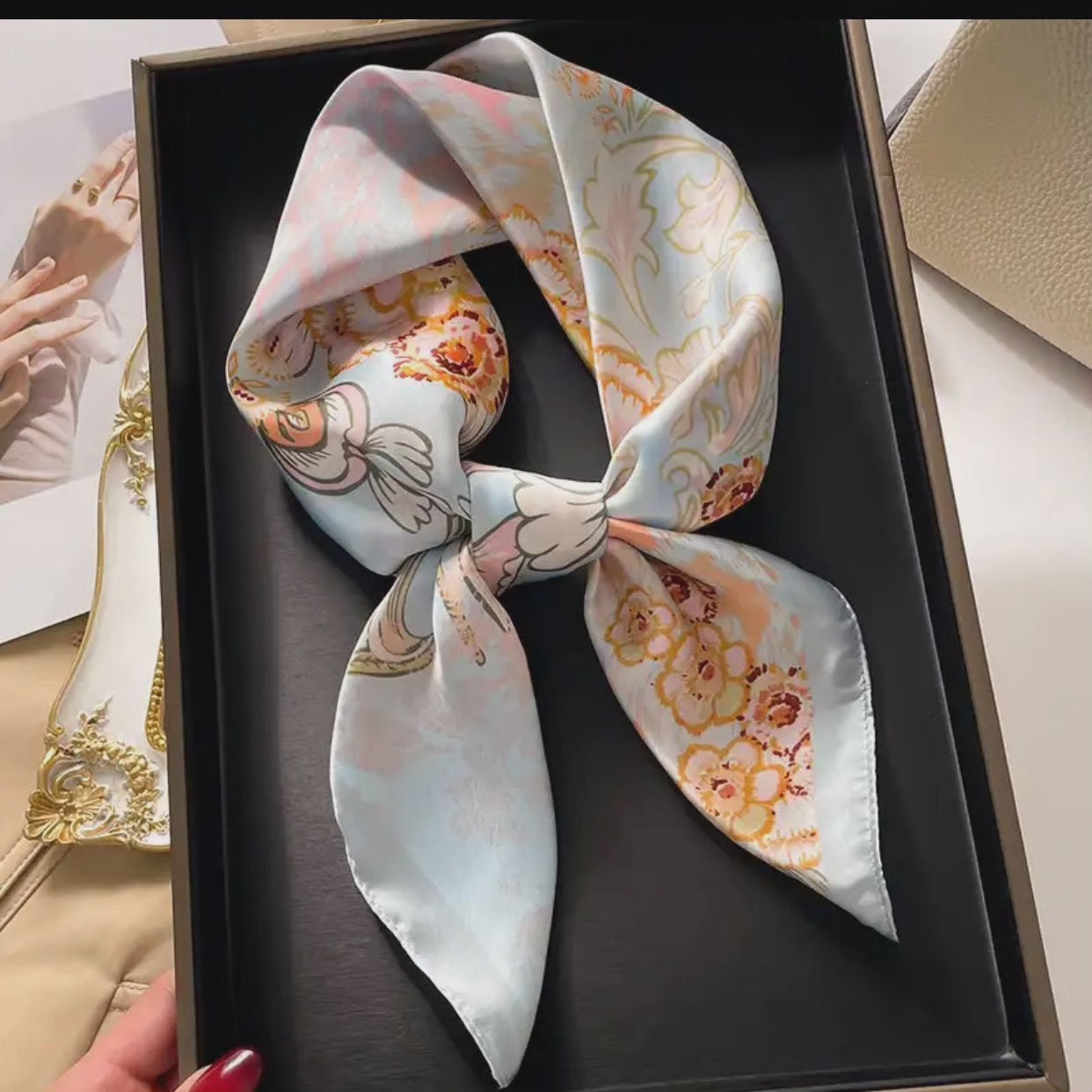 Luxury Soft Silk Scarf