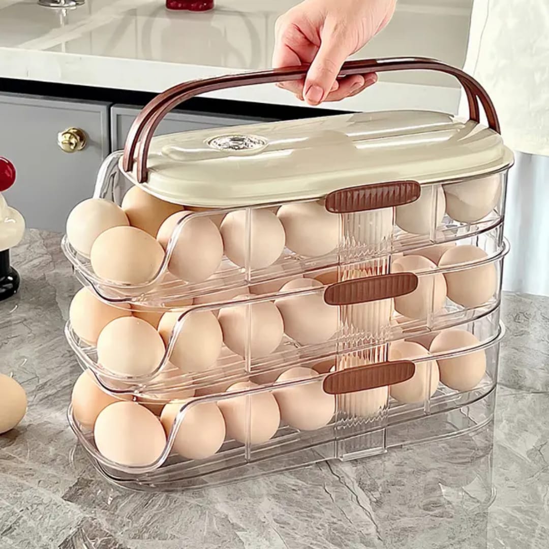 Portable Stackable Egg Holder