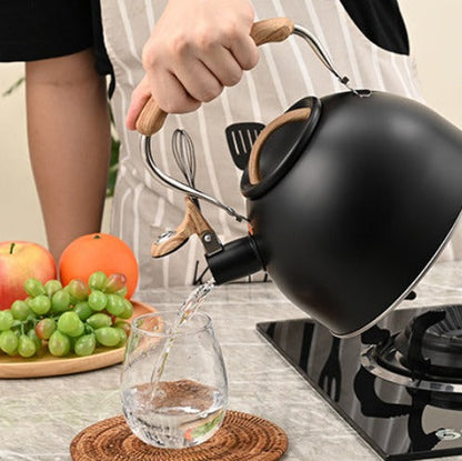 Durable Metal Whistling Kettle – Traditional Home Essential