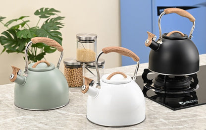 Durable Metal Whistling Kettle – Traditional Home Essential