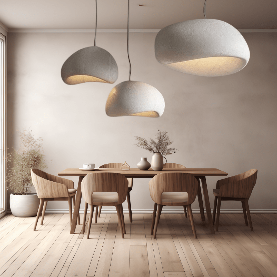 Classic Red Glass Pendant Lamp