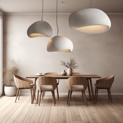 Classic Red Glass Pendant Lamp
