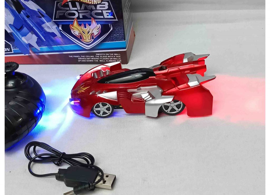 Turbo RC Wall Climber Car - High Speed Stunt Vehicle
