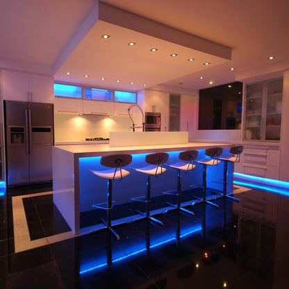 Color Changing LED Strip Light Waterproof Remote Control